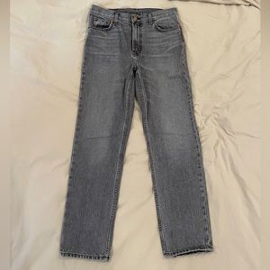 B Sides Arts Mid-Rise Straight Leg Jeans